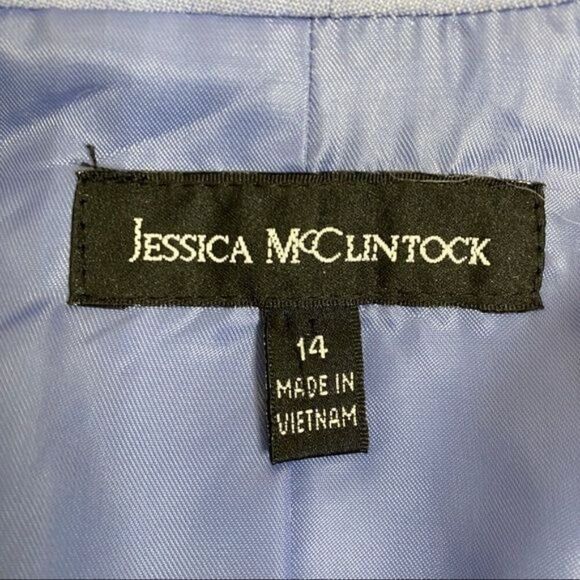 Jessica McClintock Size 14 Vintage Dress Jacket - Picture 6 of 6